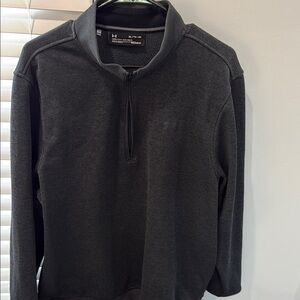 Like new Under Armour Men's Storm SweaterFleece Quarter zip XL